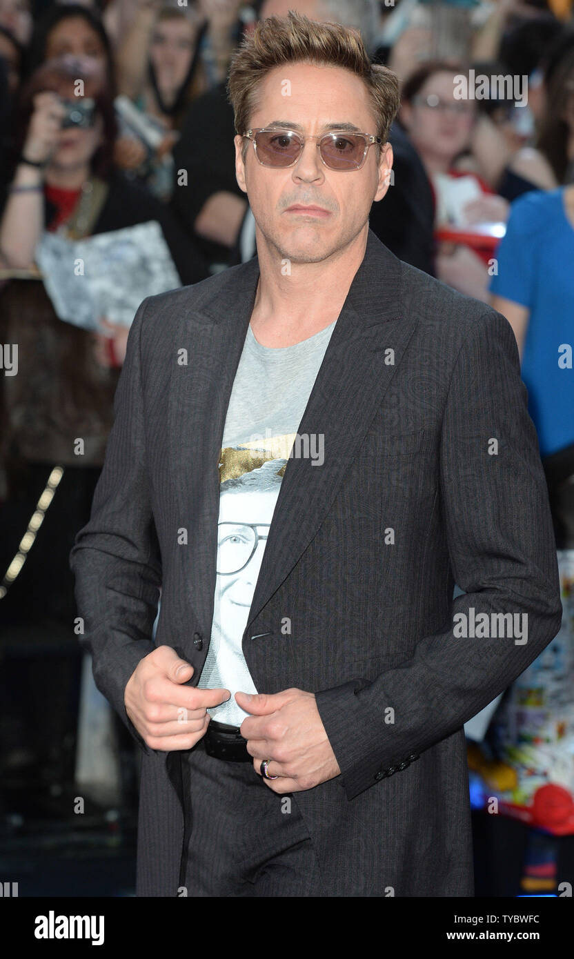 Rd Jr American actor Robert Downey Jr attends the premiere of