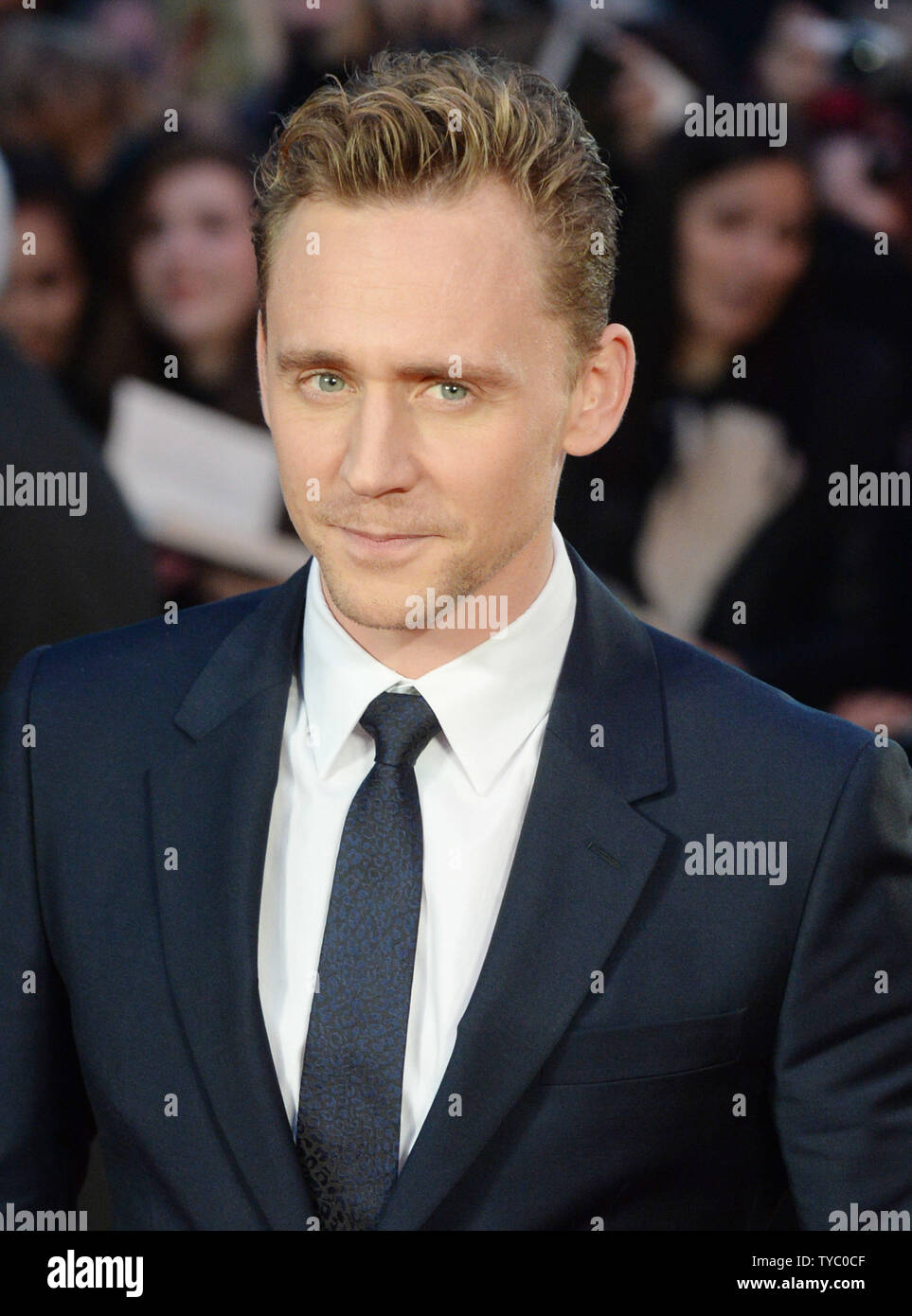 British actor Tom Hiddleston attends a screening for 