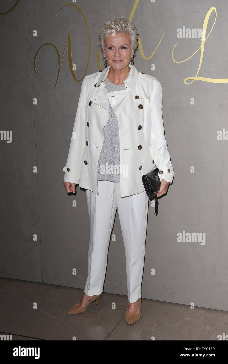 English actress Julie Walters attends the Burberry Festive Film Premiere at Burberry Regent Street in London on November 3, 2015. Photo by Paul Treadway/ UPI Stock Photo