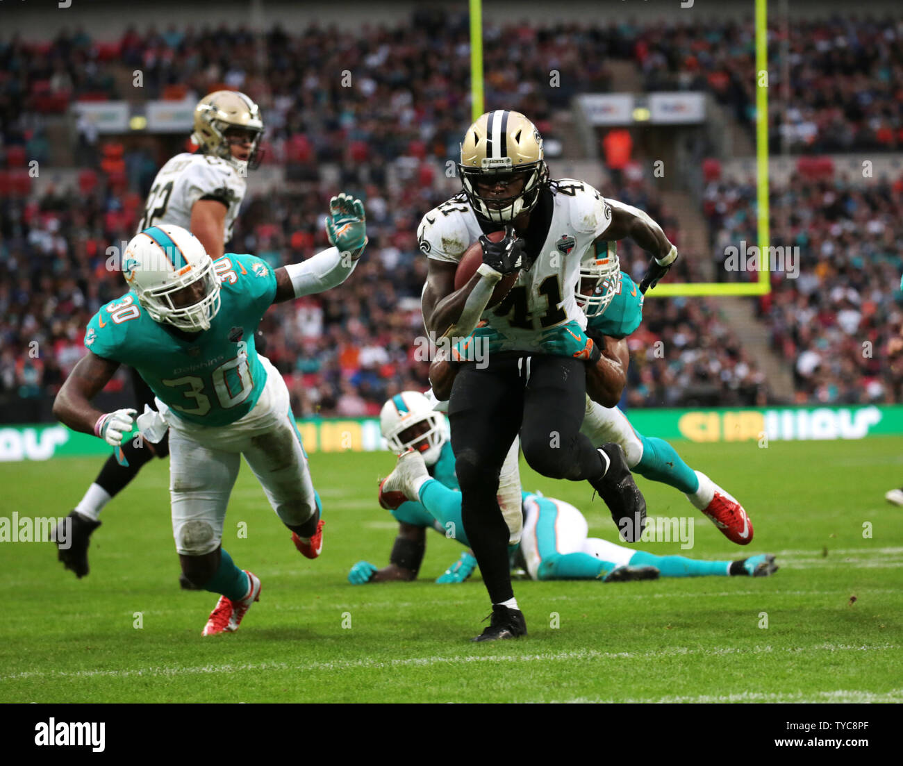 Alvin Kamara touchdown juke vs New York Jets