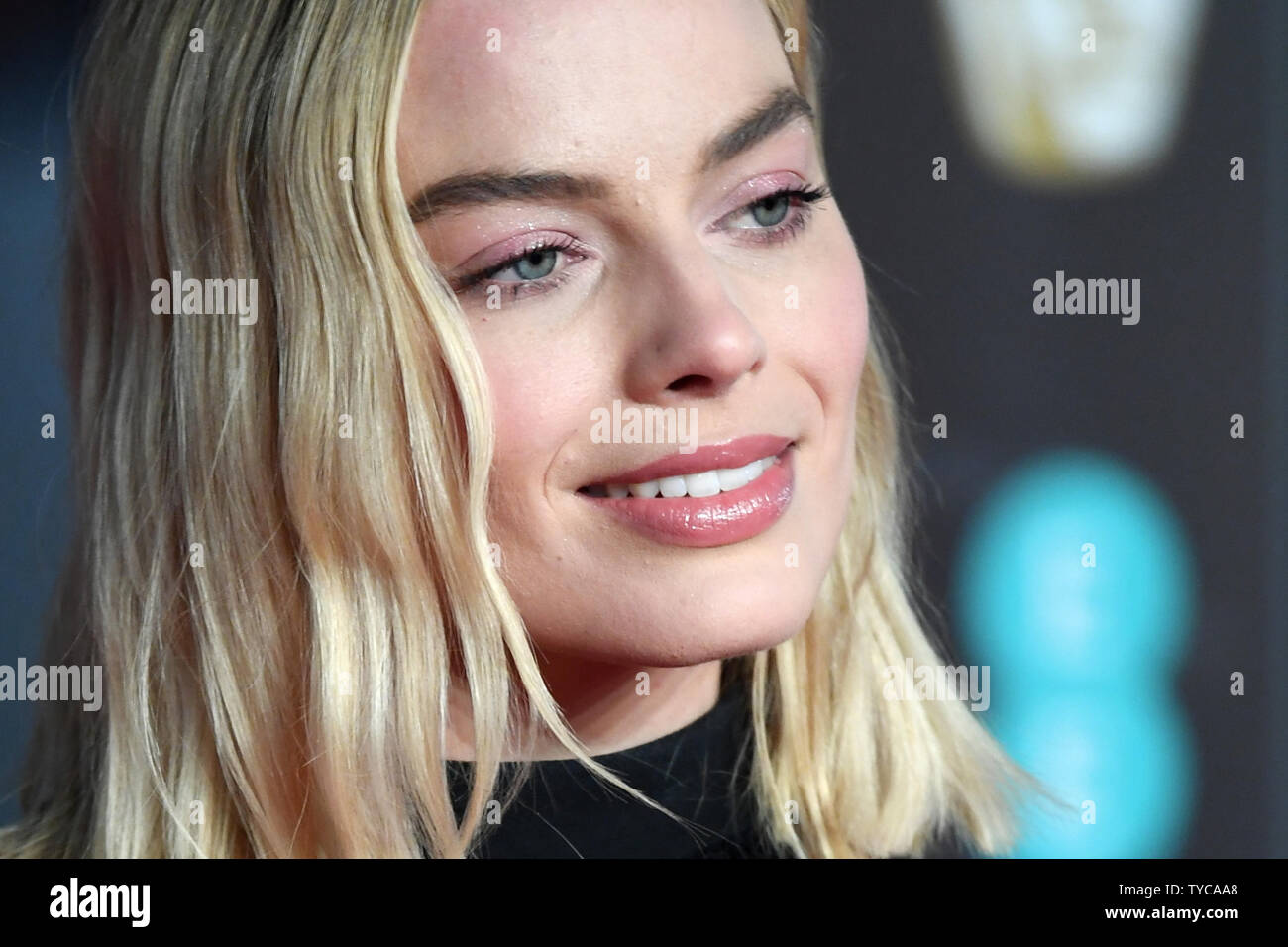Australian actress Margot Robbie attends The British Academy Film Awards (BAFTA) at the Royal Albert Hall in London on February 18, 2018. Photo by Paul Treadway/ UPI Stock Photo