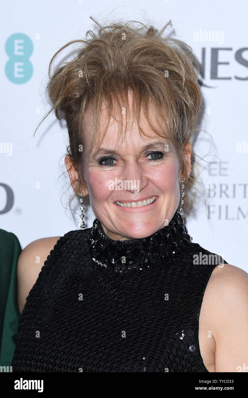 English Actress Lorraine Ashbourne attends the Nespresso British