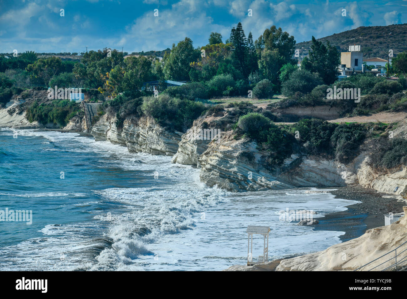 Governor's Beach, Zypern Stock Photo