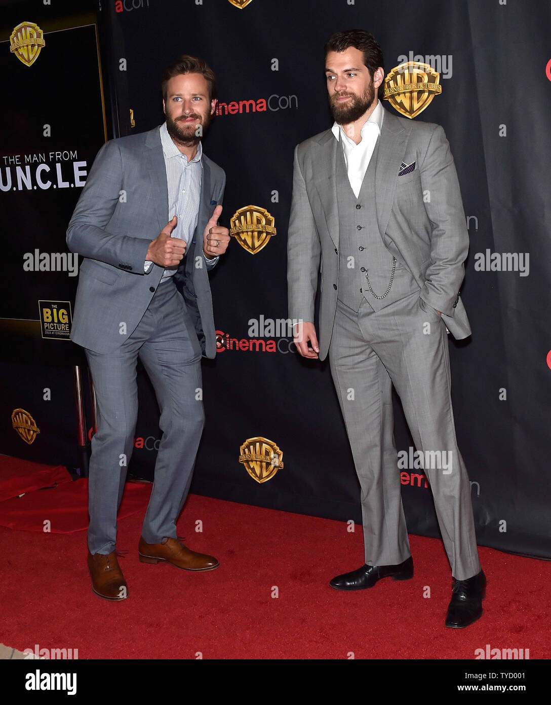 Armie Hammer, Henry Cavill 051 at the CinemaCon Warner Preview at