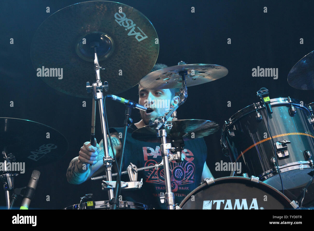 Brazilian heavy metal band Sepultura performs during the 30th biannual