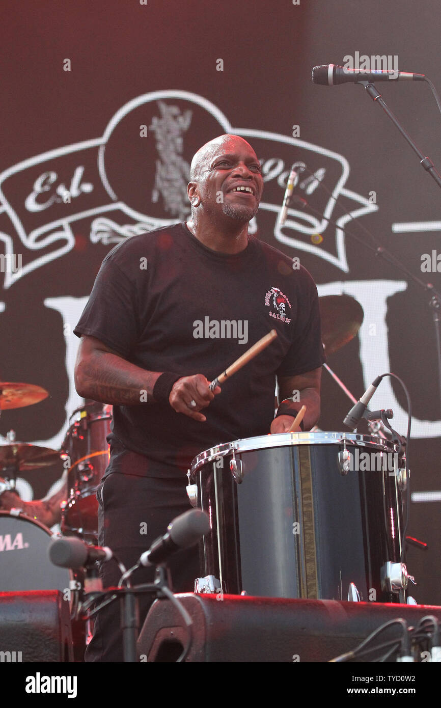 Brazilian heavy metal band Sepultura performs during the 30th biannual