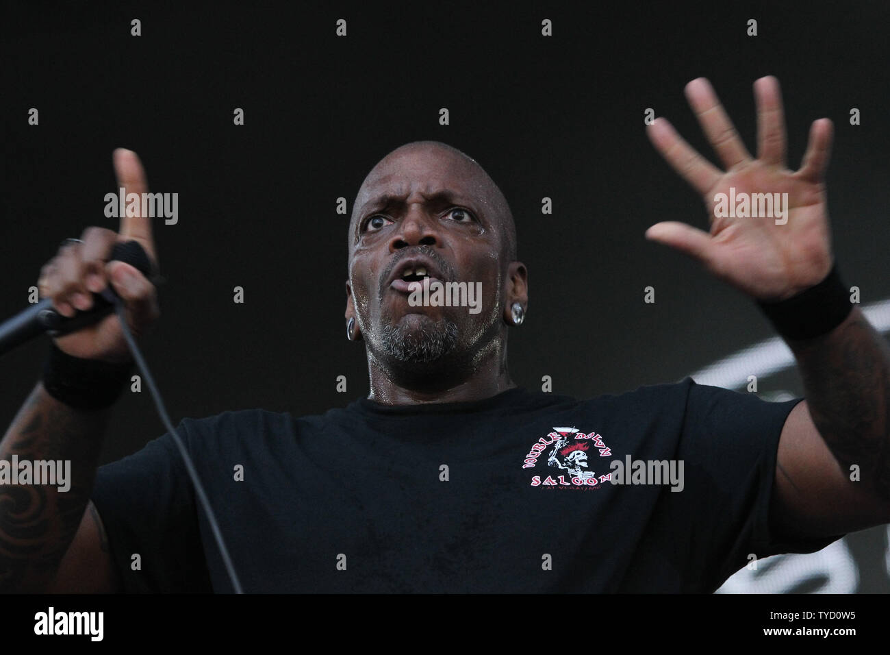 Brazilian heavy metal band Sepultura performs during the 30th biannual