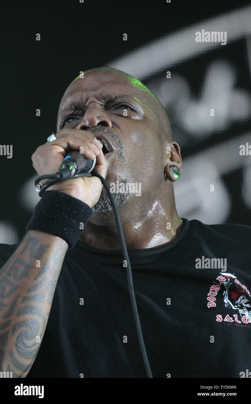 Brazilian heavy metal band Sepultura performs during the 30th biannual