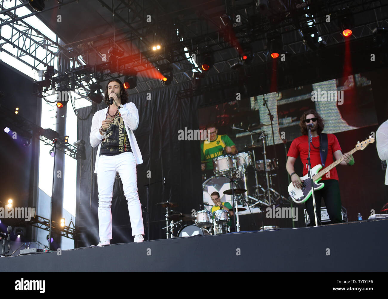 Canadian Reggae band MAGIC! performs during the 30th bi-annual Rock in ...