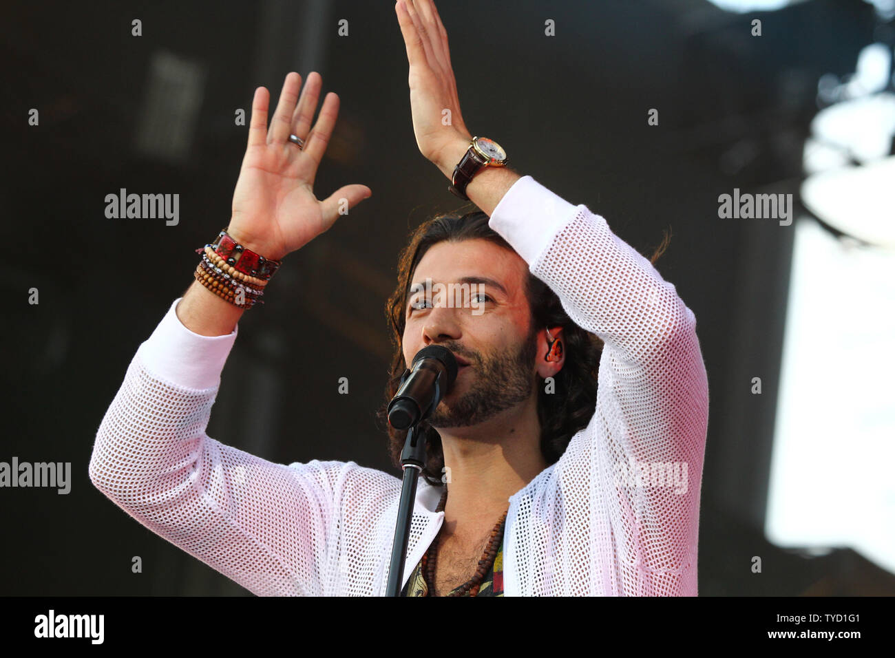 Canadian reggae band Magic! performs during the 30th bi-annual Rock in ...