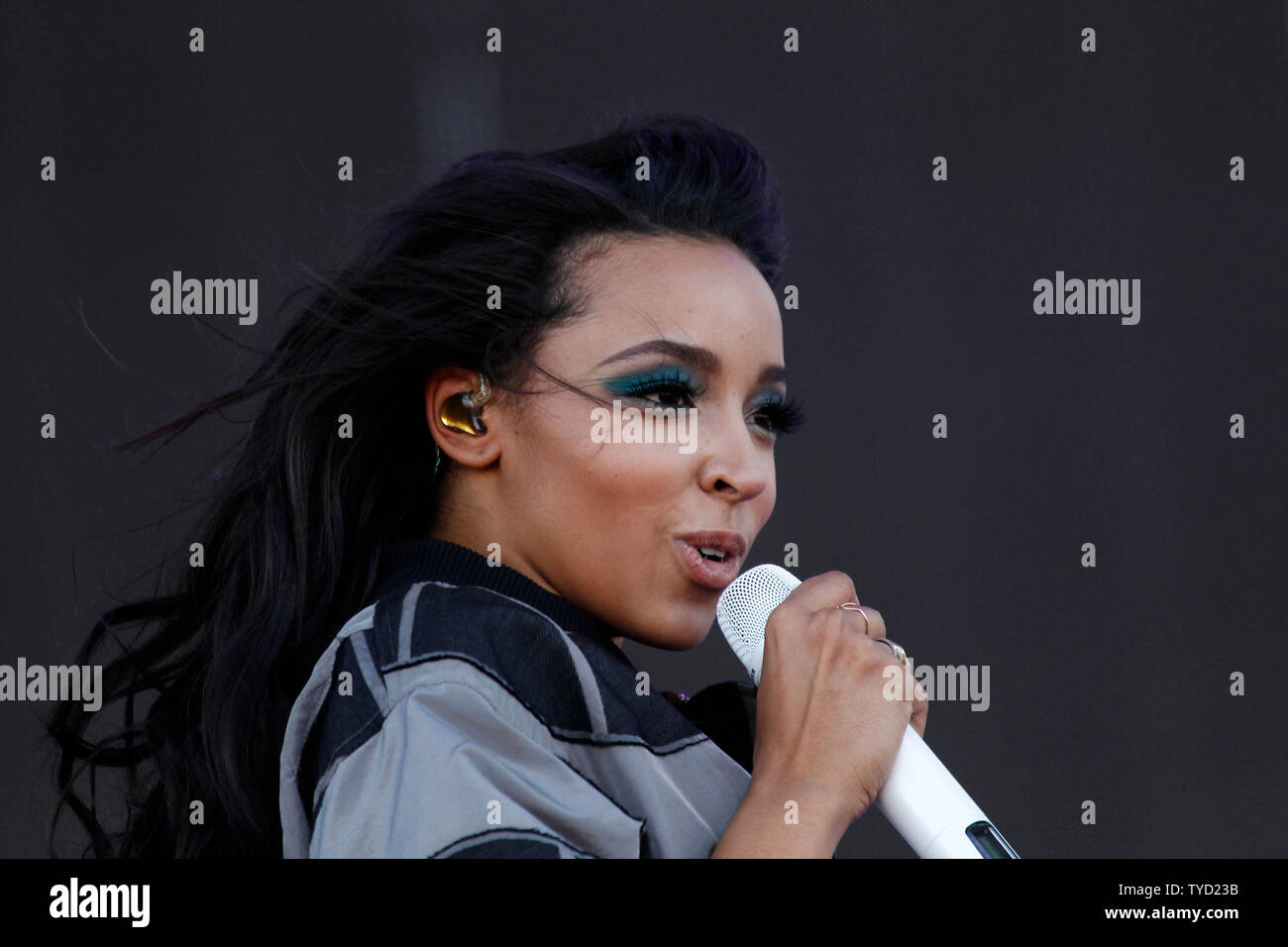 Tinashe performs at the iHeartRadio Daytime Village Concerts in Las ...