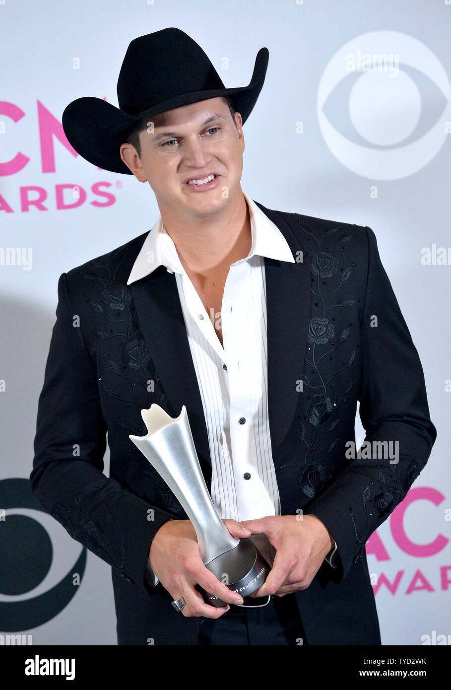Recording artist Jon Pardi, winner of the New Male Vocalist of the Year