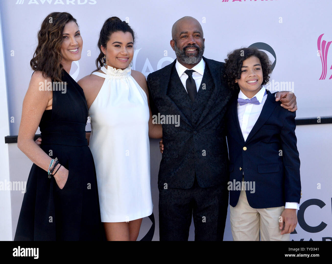 (L R) Beth Leonard, Daniella Rose Rucker, recording artist Darius