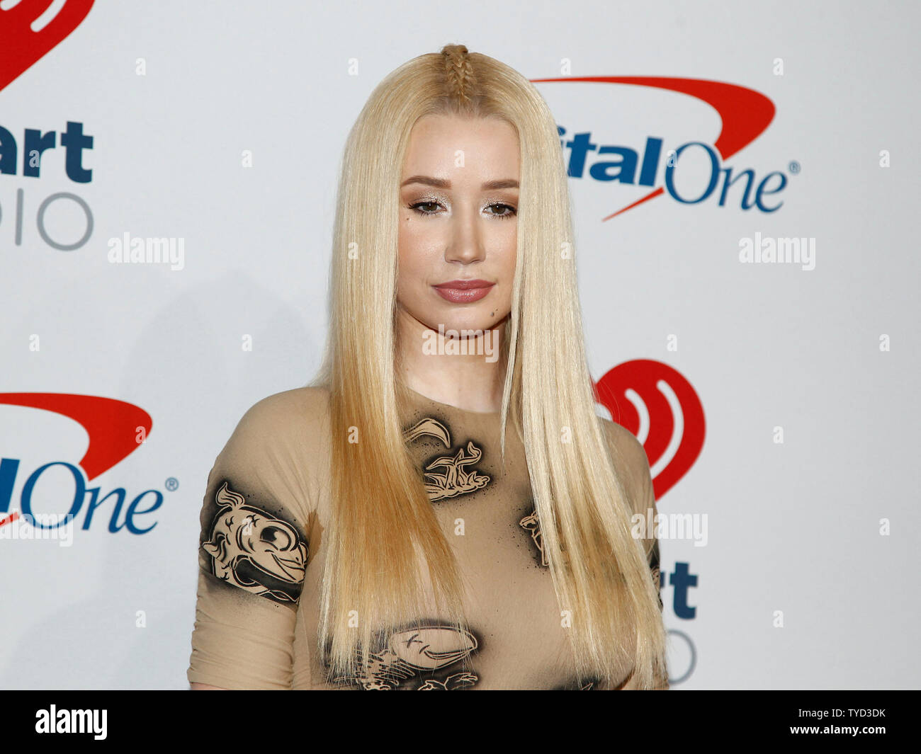 Iggy Azalea arrives for the iHeartRadio Music Festival at the T-Mobile Arena in Las Vegas, Nevada on September 21, 2018.  Photo by James Atoa/UPI Stock Photo