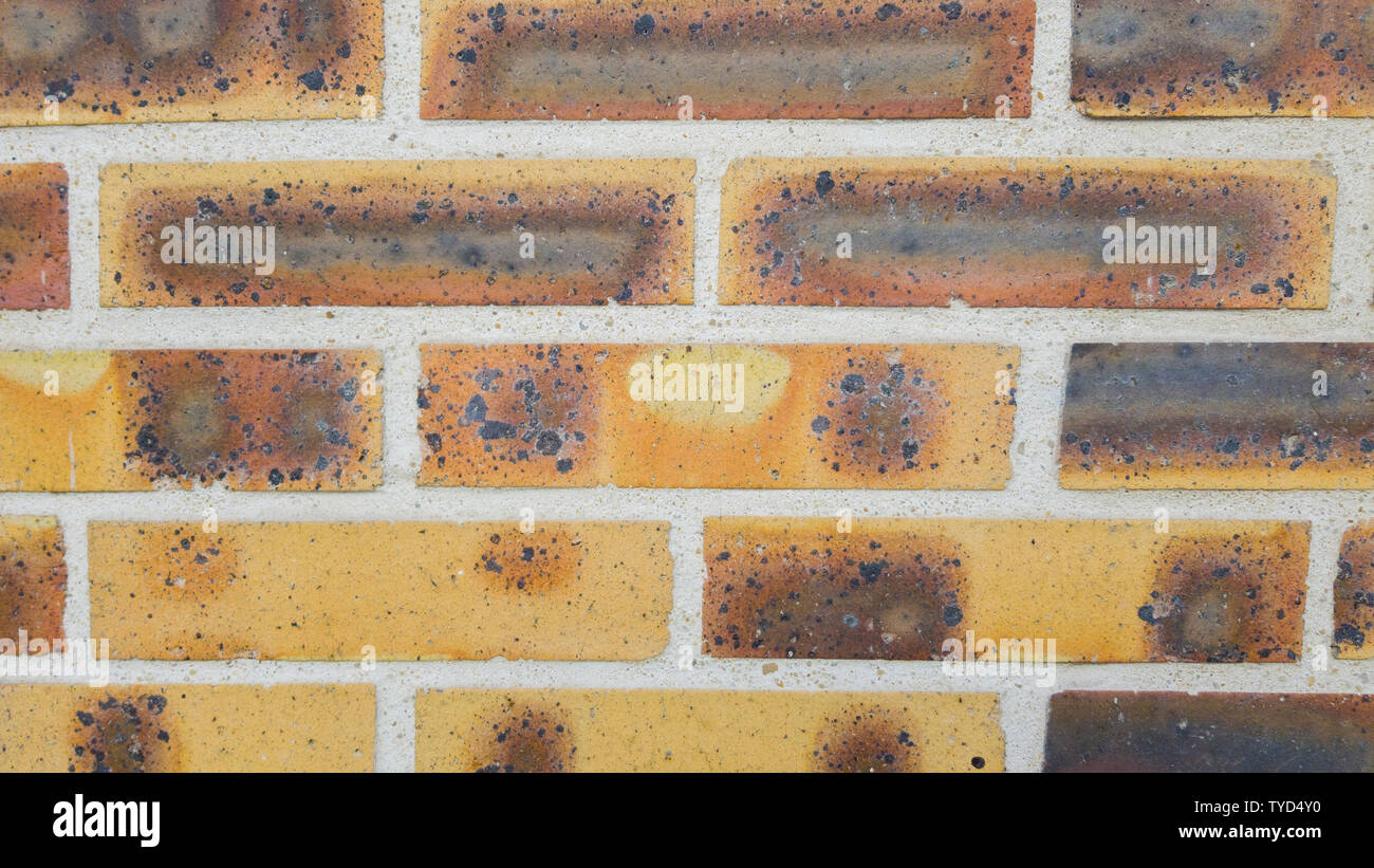 Brick wall background. Wall decoration with decorative brick. Stock Photo
