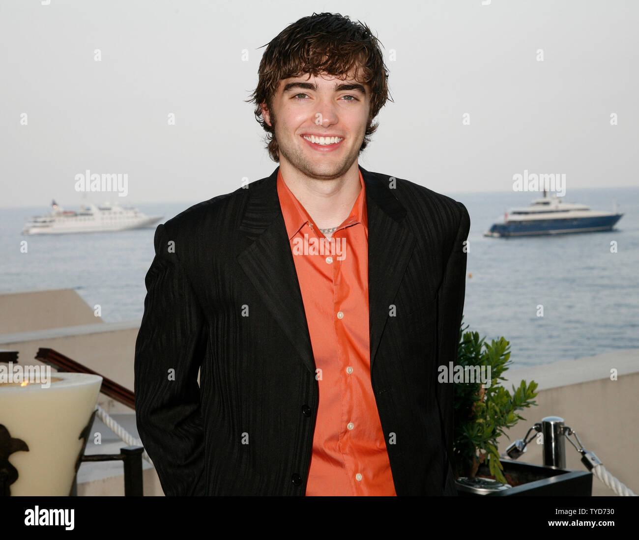 Actor Drew Tyler Bell of the TV series 'The Bold and the Beautiful' attends a Festival party during the 47th Monte Carlo Television Festival in Monte Carlo, Monaco on June 11, 2007.  (UPI Photo/David Silpa) Stock Photo
