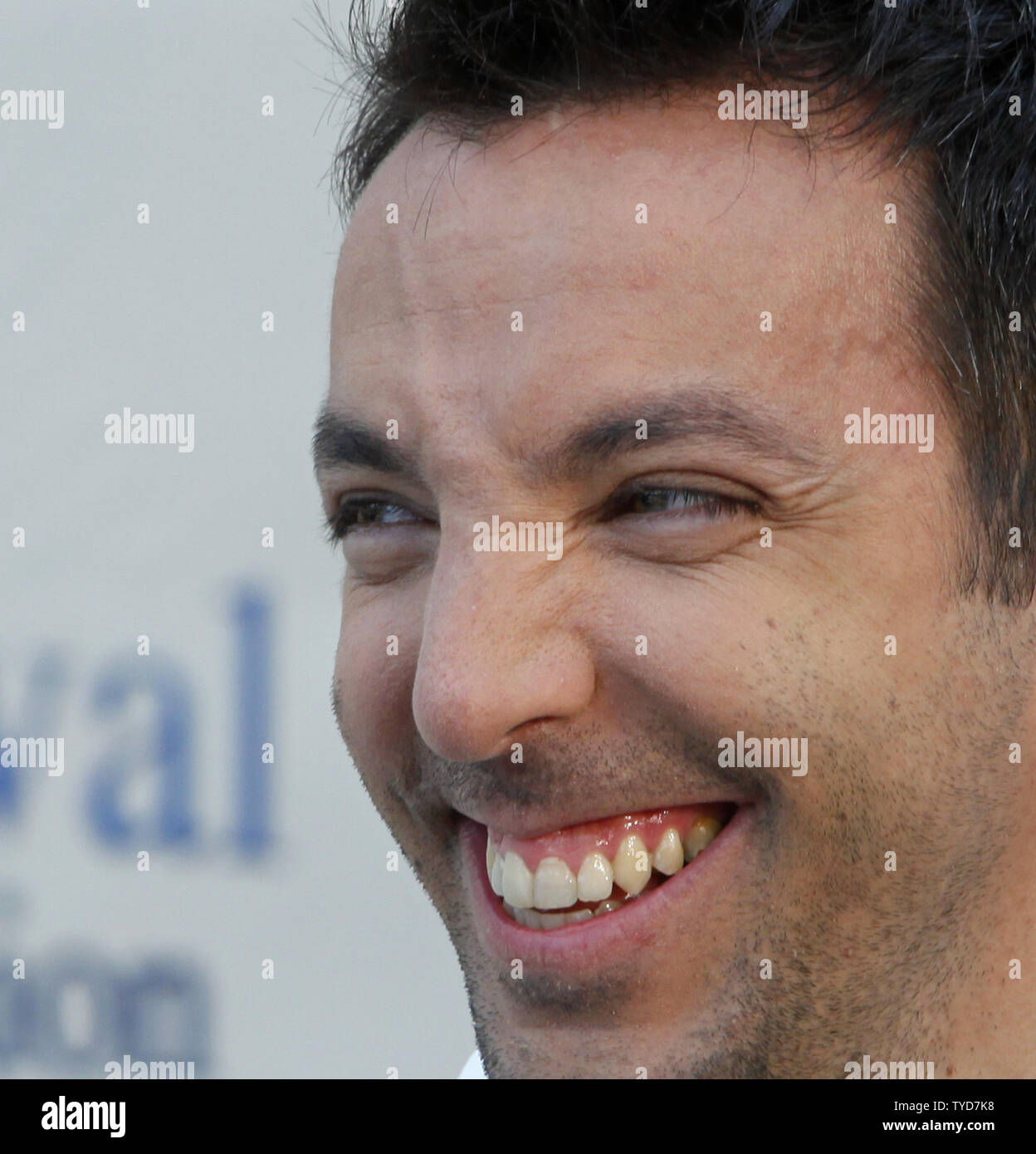 Actor Doudi arrives at a photocall for the television show 'Samantha, Oups ! ' during the 49th Monte Carlo Television Festival in Monte Carlo, Monaco on June 9, 2009.  (UPI Photo/David Silpa) Stock Photo