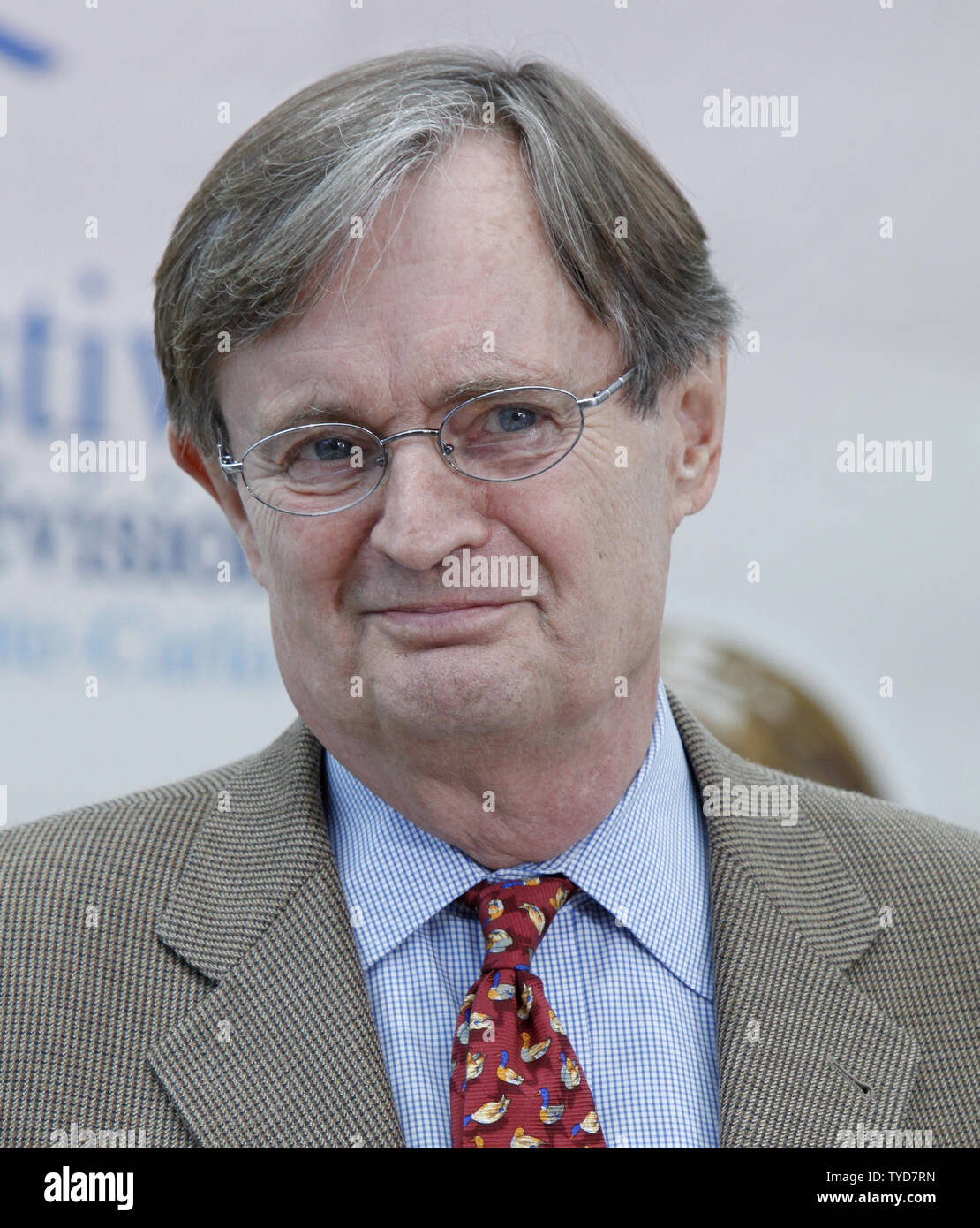 Actor David McCallum arrives at a photocall for the television show 'Navy NCIS: Naval Criminal Investigative Service' during the 49th Monte Carlo Television Festival in Monte Carlo, Monaco on June 10, 2009.  (UPI Photo/David Silpa) Stock Photo