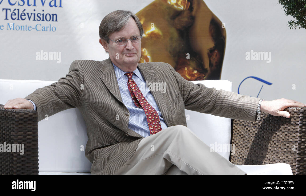 Actor David McCallum arrives at a photocall for the television show 'Navy NCIS: Naval Criminal Investigative Service' during the 49th Monte Carlo Television Festival in Monte Carlo, Monaco on June 10, 2009.  (UPI Photo/David Silpa) Stock Photo