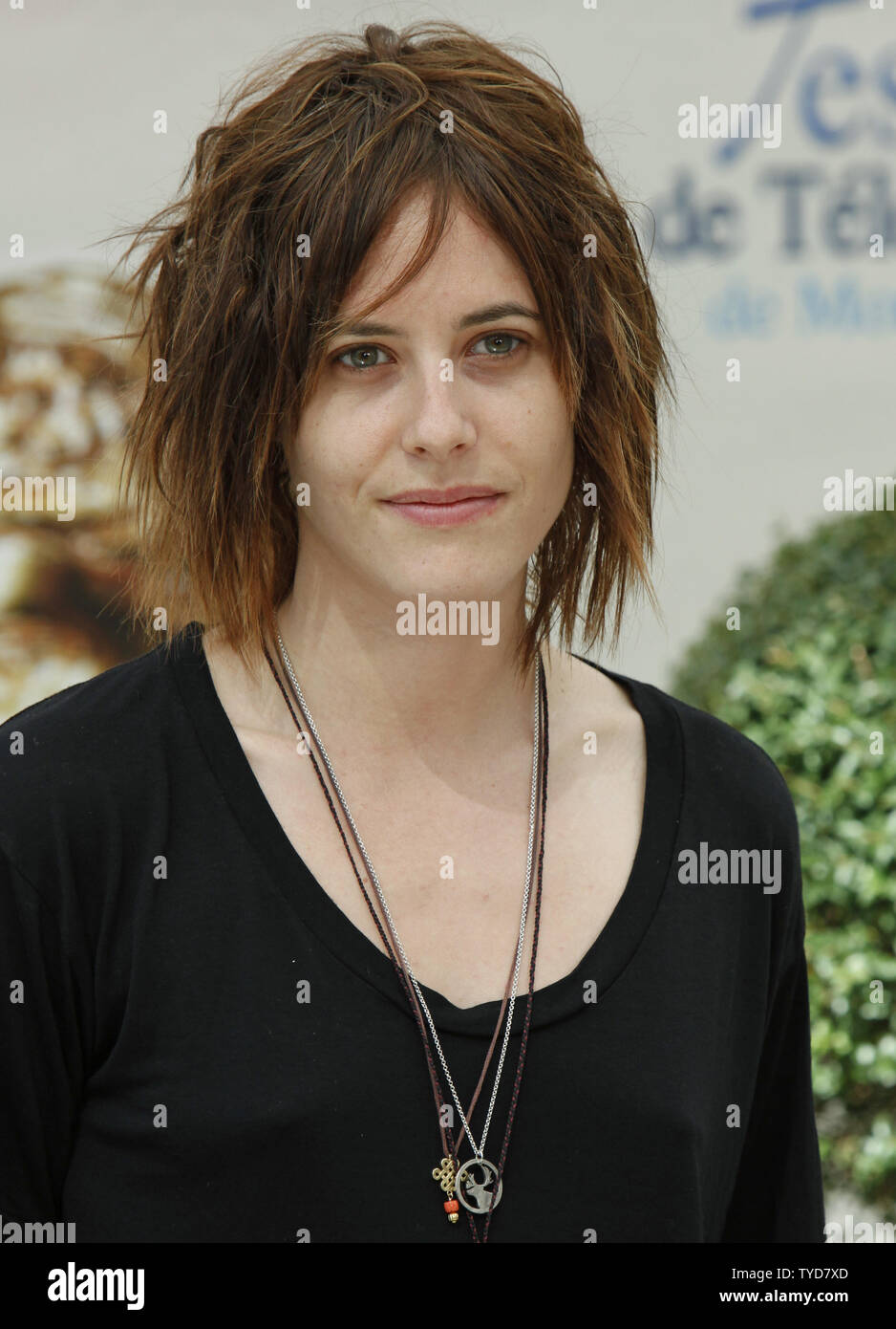Actress Kate Moennig arrives at a photocall for the television show "The L during 49th Monte Carlo Television Festival in Monte Carlo, on June 11, 2009. (UPI Photo/David Silpa