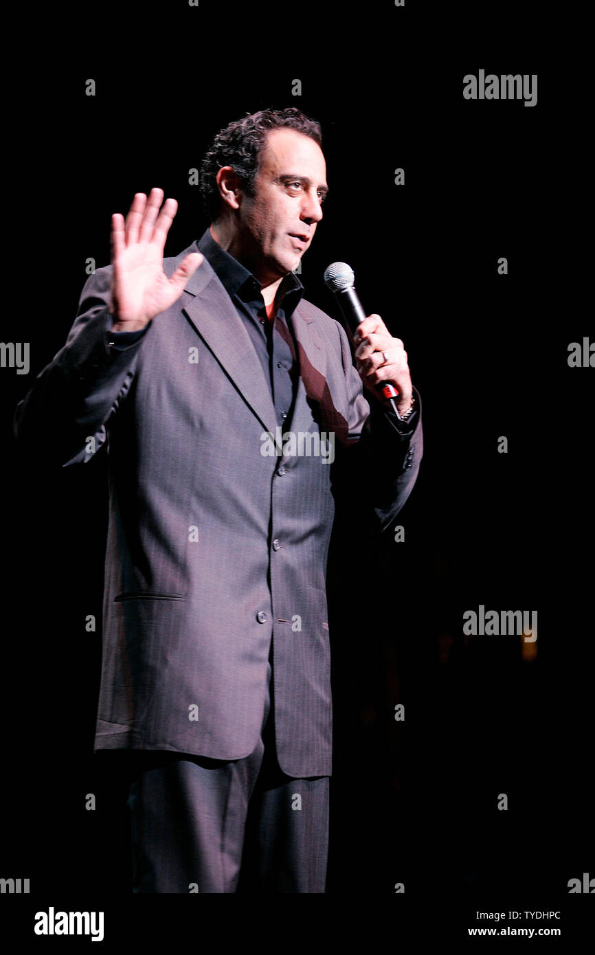 Brad Garrett performs his comedy show at the Jackie Gleason Theater in