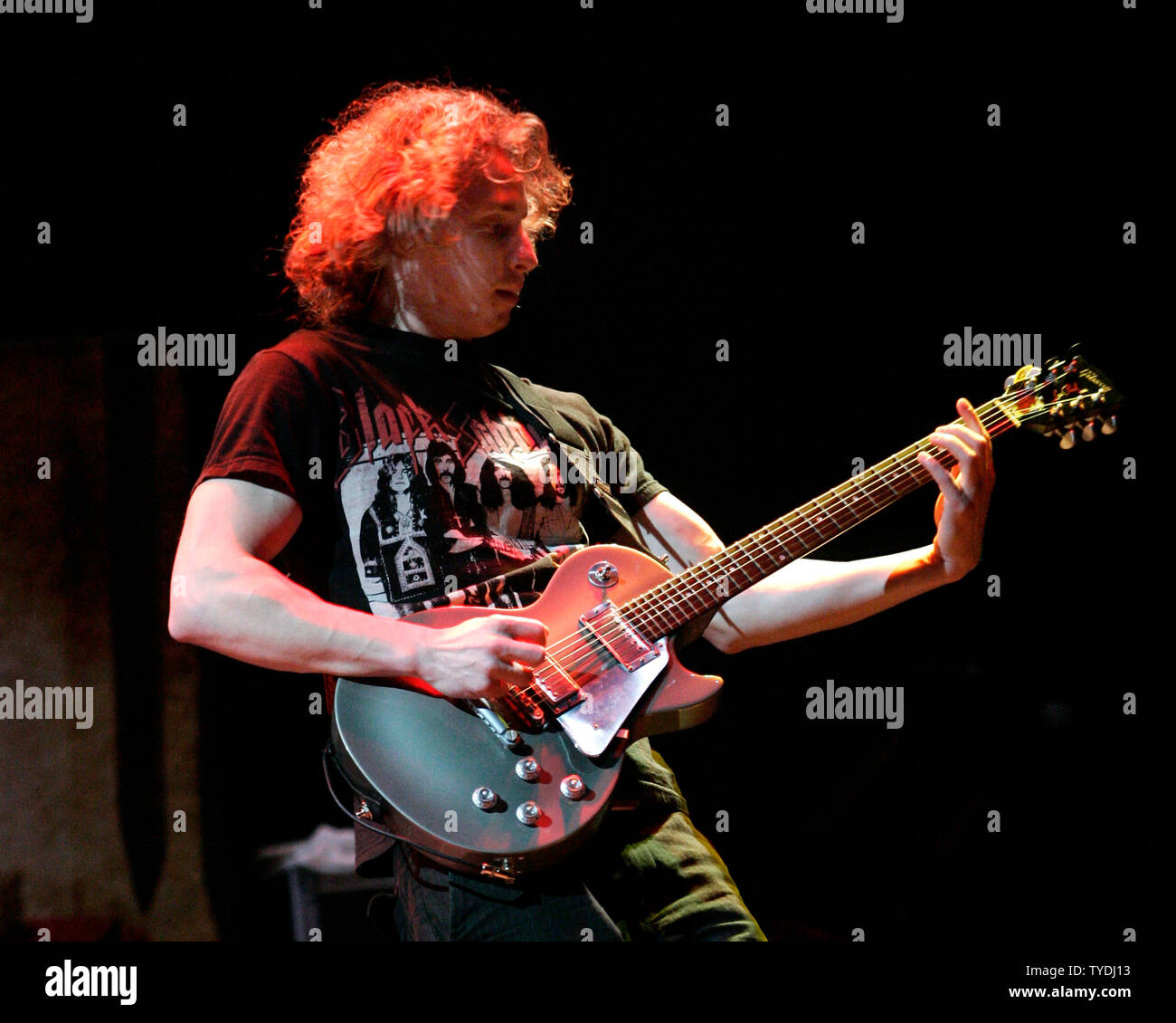 Peter Charell with Trapt performs in concert at the Seminole Hard Rock Hotel and Casino in Hollywood, Florida on March 15, 2006. (UPI Photo/Michael Bush) Stock Photo