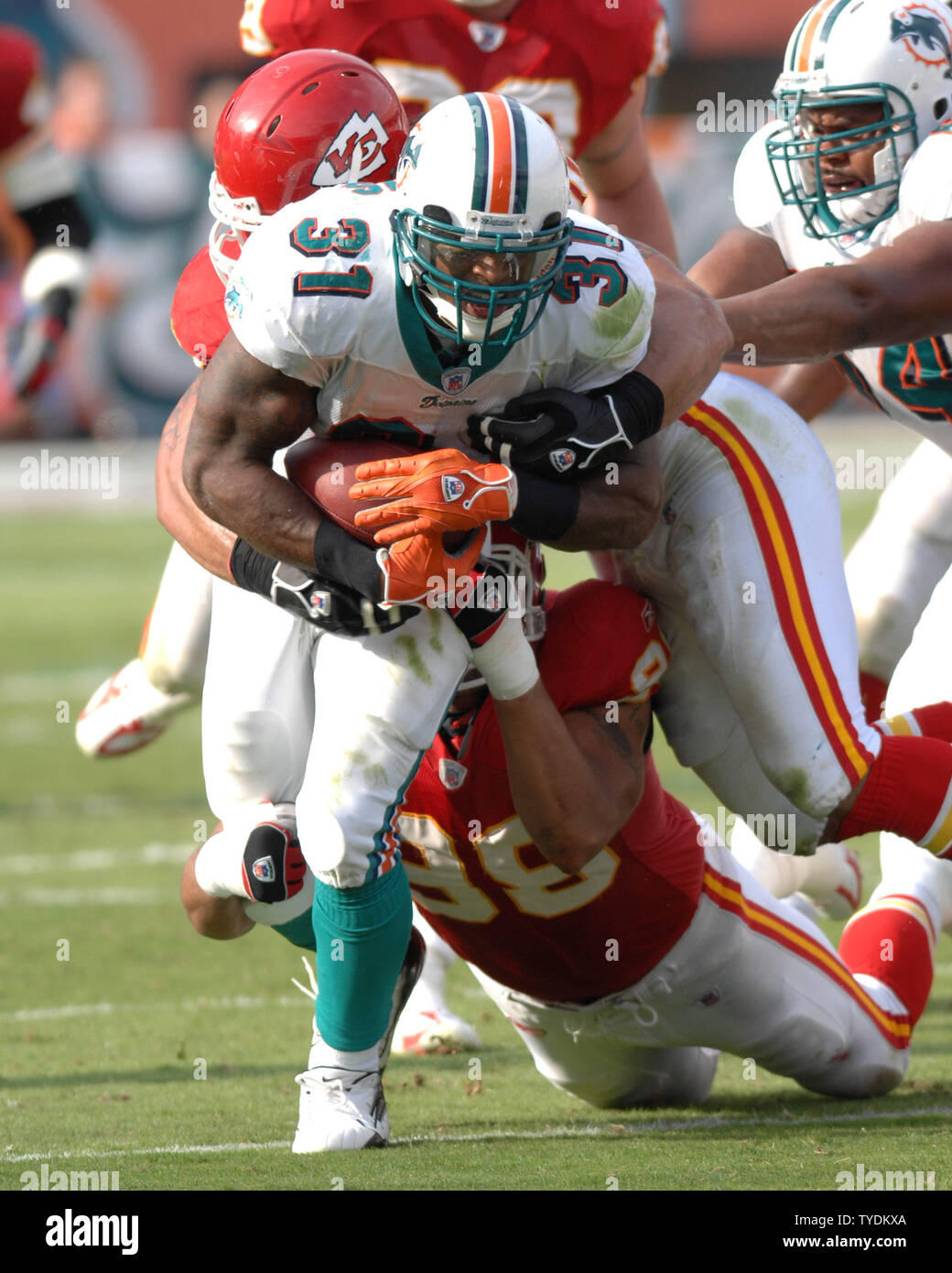 Miami dolphins running back sammy hi-res stock photography and images -  Alamy