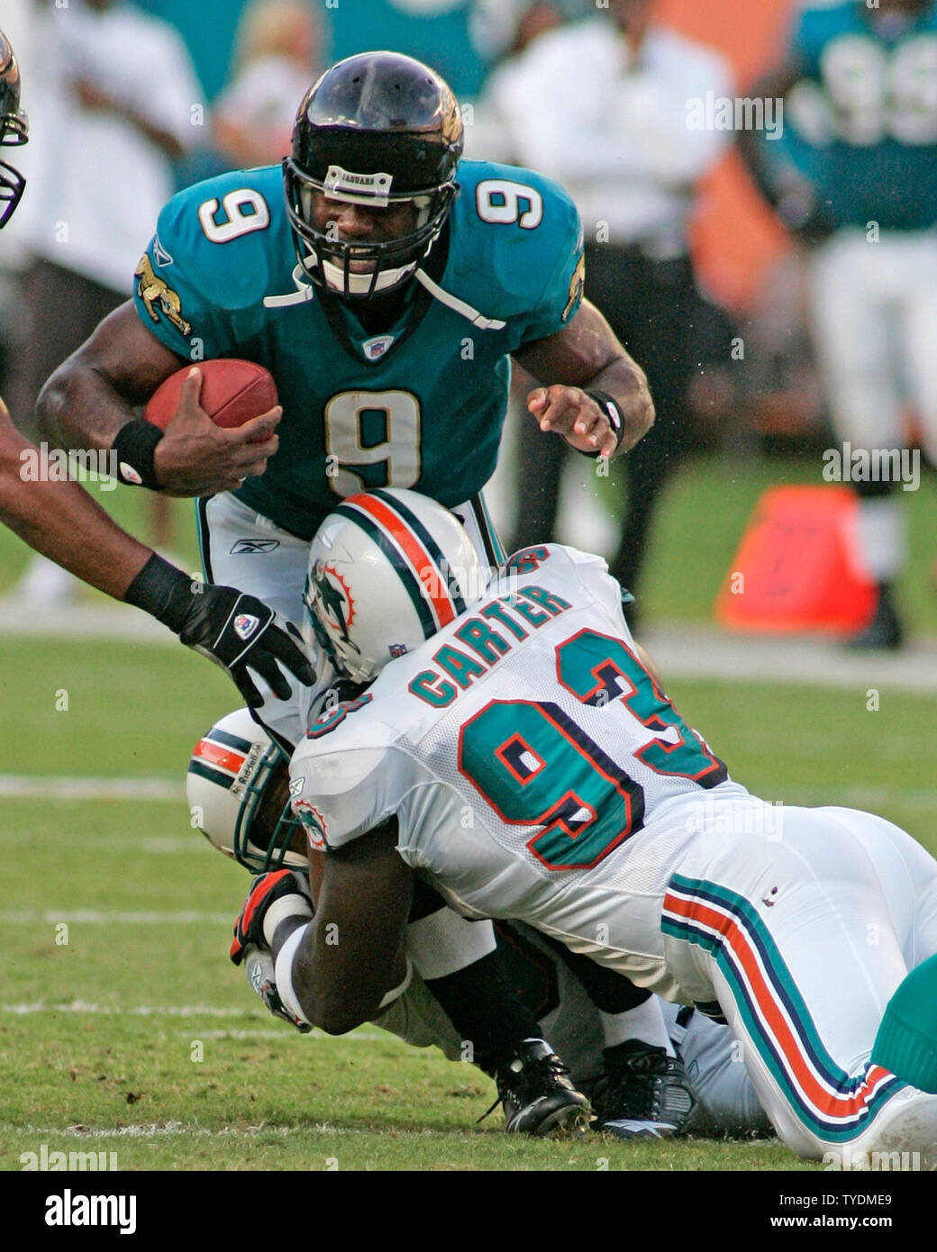 Miami Dolphins-Jacksonville Jaguars: NFL game action, EverBank Stadium