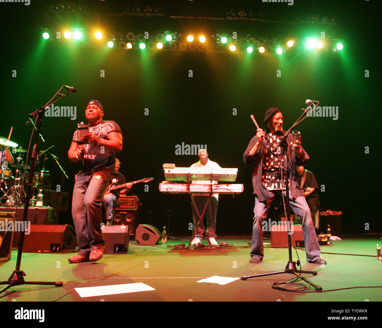 The Neville Brothers perform at the Seminole Hard Rock Hotel and Casino