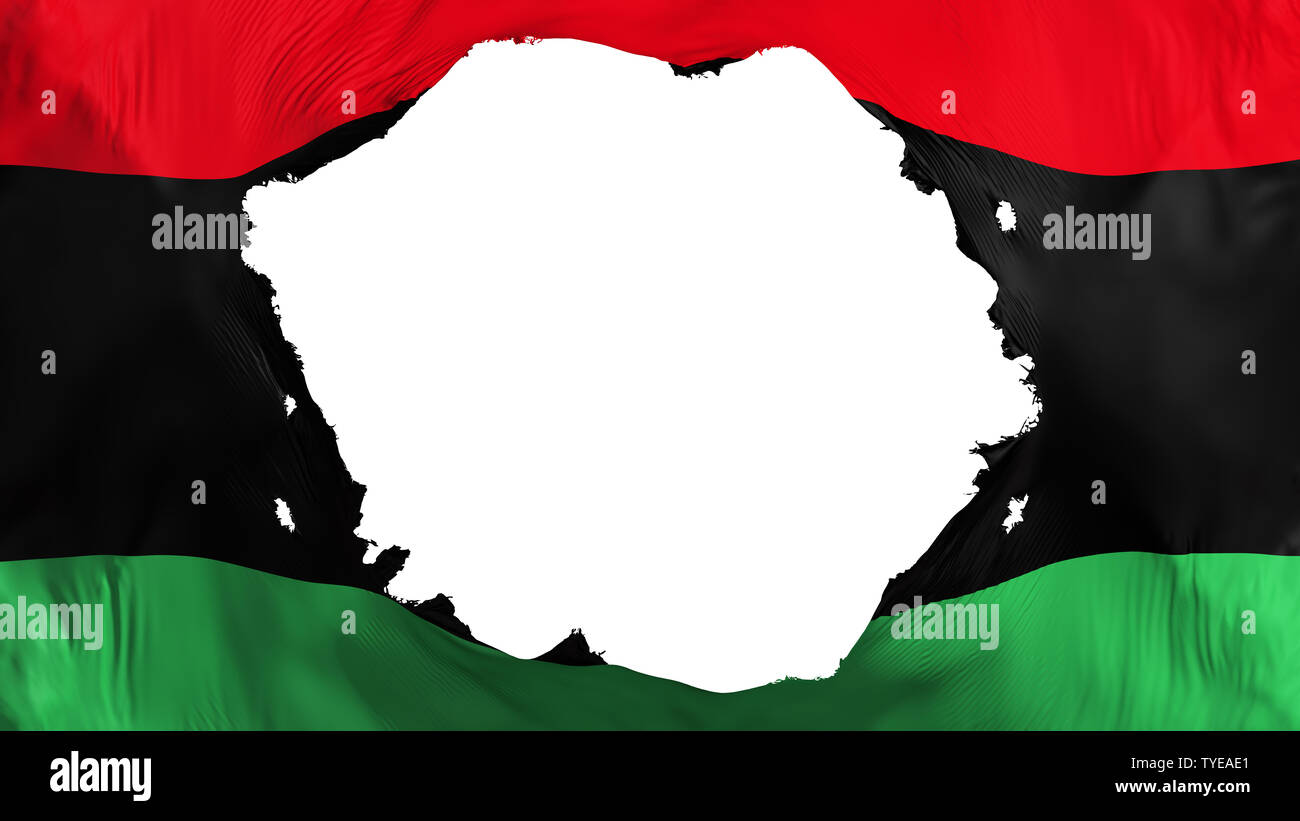 Broken Libya flag Stock Photo - Alamy
