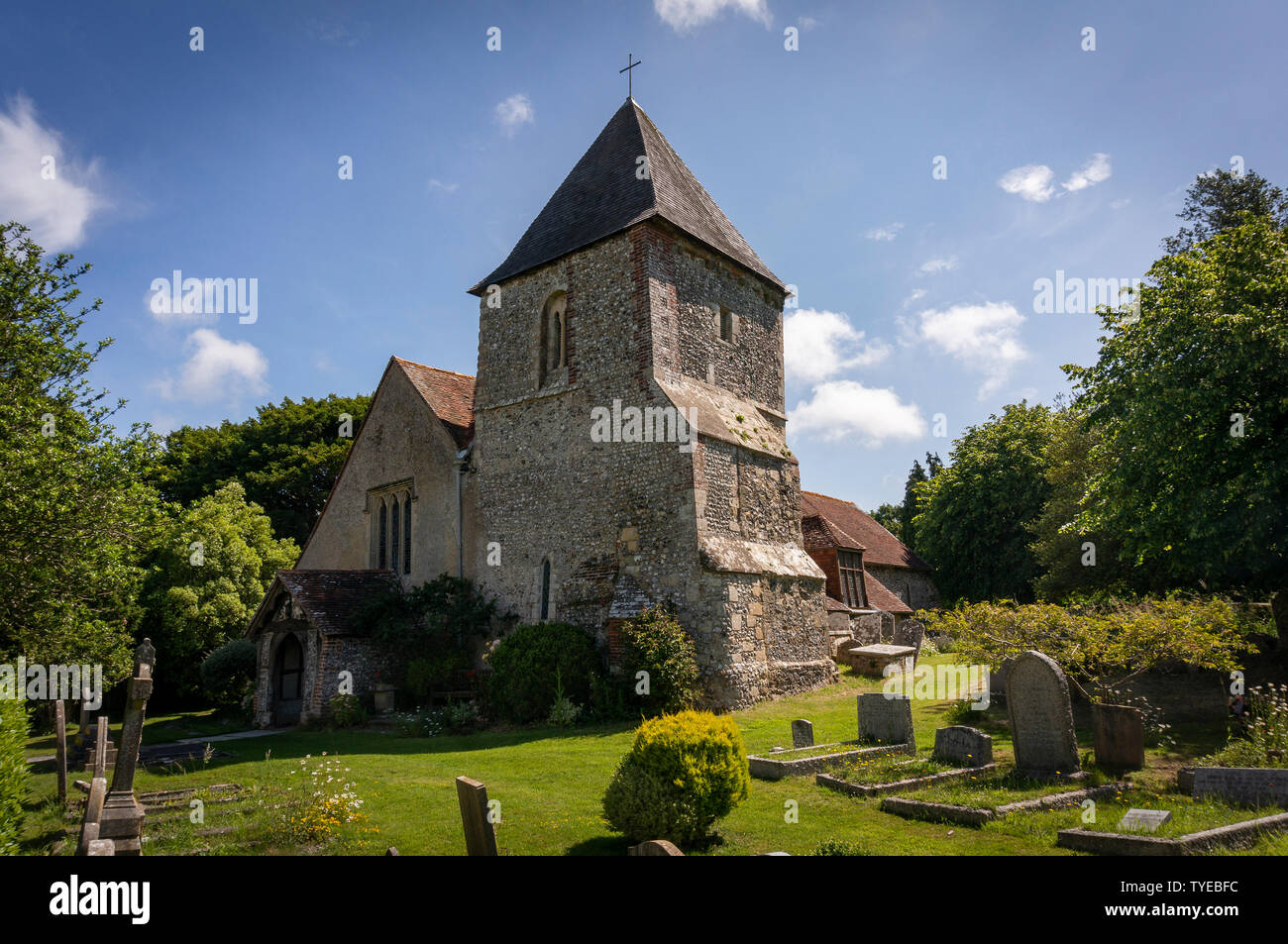 The Parish Church Of St Mary At Yapton West Sussex UK Stock Photo Alamy