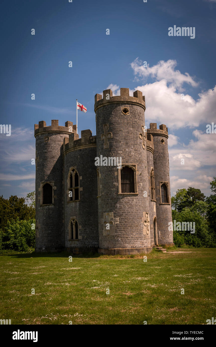 The Blaise Castle Folly on the Blaise Castle Estate in Henbury, Bristol, UK Stock Photo