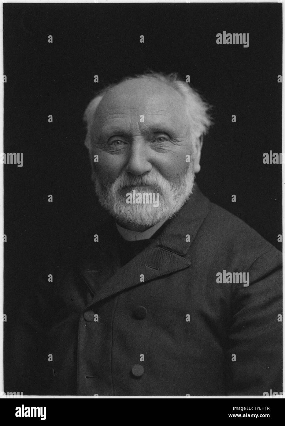 Photograph of William Duncan in an 8x11 folder. C. Elmore Grove, Portland, Oregon, 1912 Stock Photo