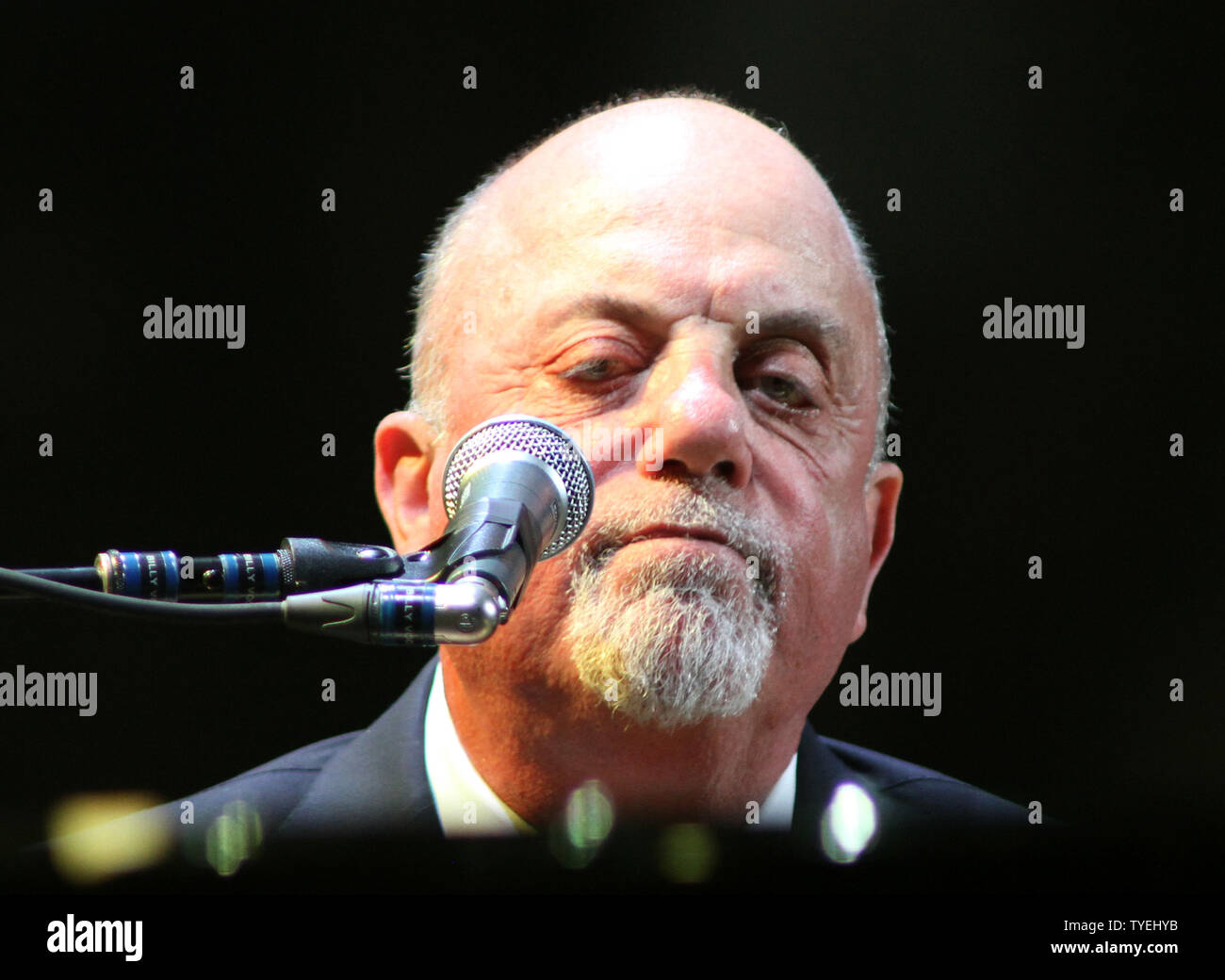 Billy Joel performs in concert at the BB & T Center in Sunrise, Florida on January 11, 2014.  UPI/Michael Bush Stock Photo