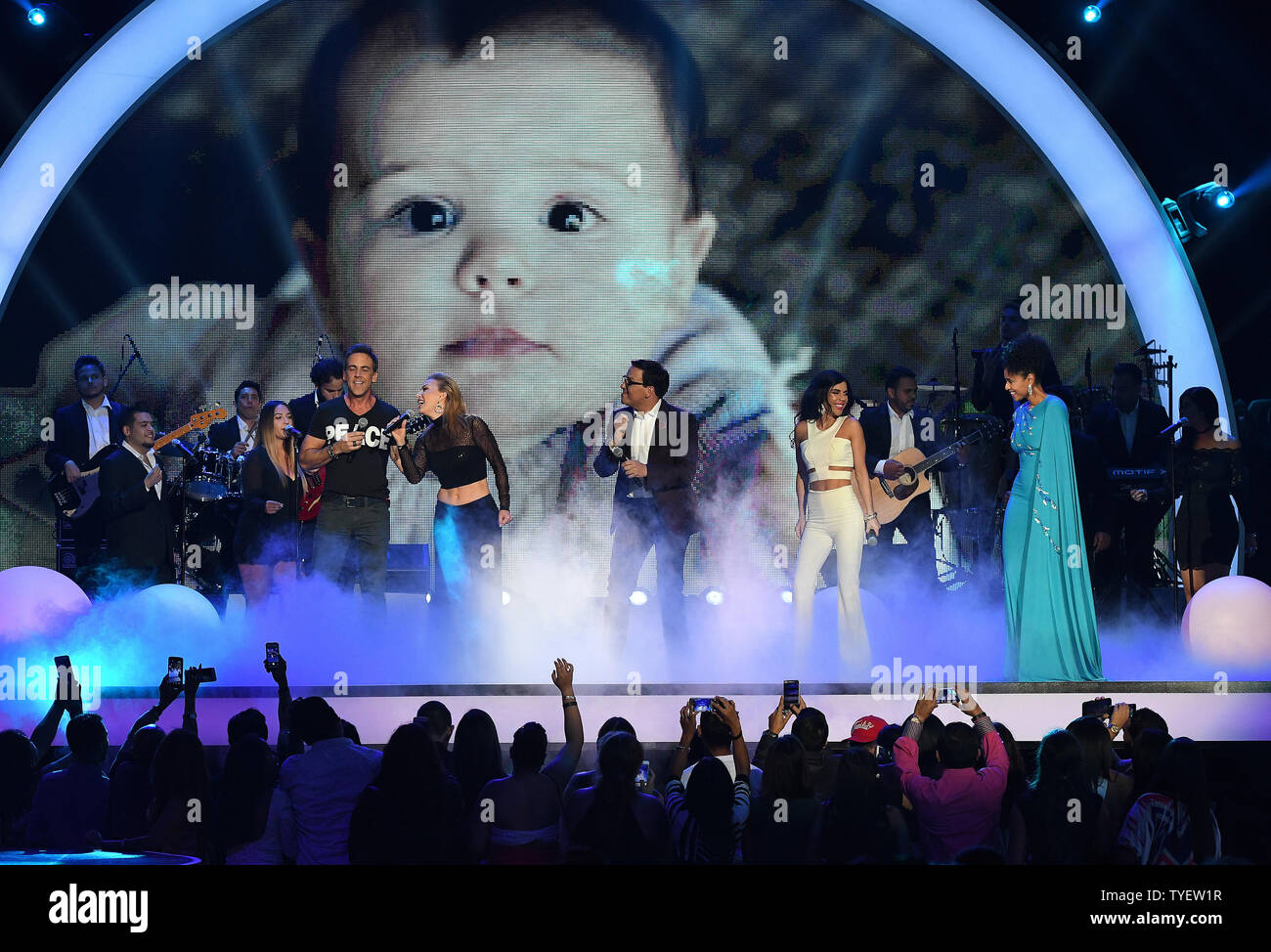 Latin artist Jeimy Osorio, Raul Gonzalez, Laura Flores, Carlos Ponce