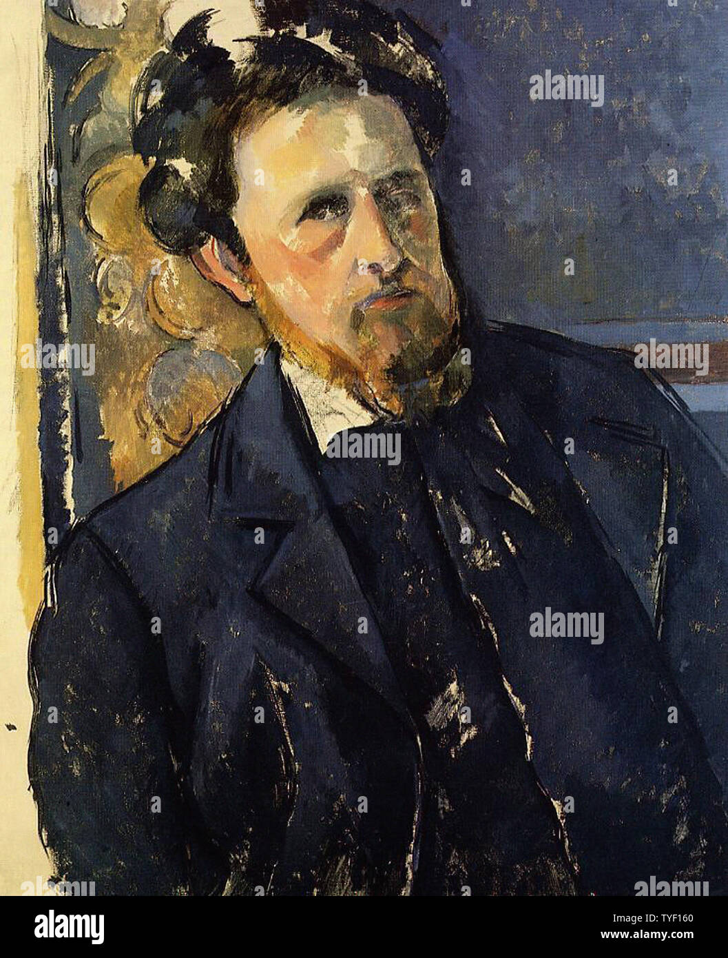 Paul Cézanne - Portrait Joachim 1896 Stock Photo