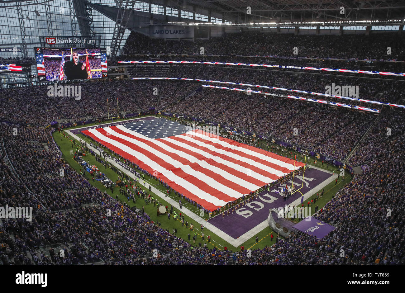 Vikings look forward to 'amped-up' U.S. Bank Stadium for playoffs
