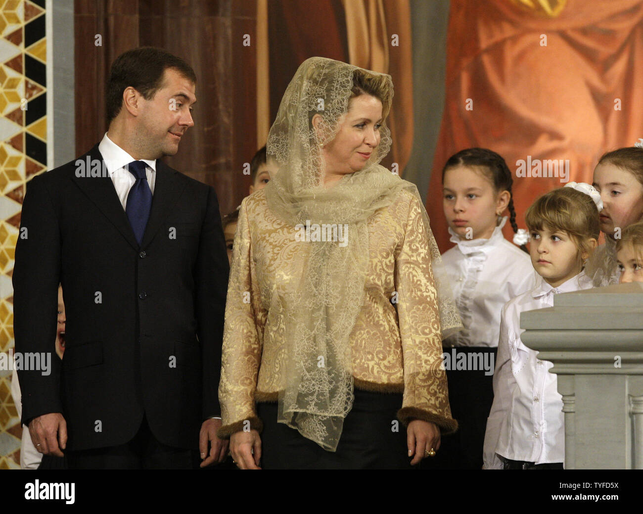 President dmitry medvedev children in hi-res stock photography and ...