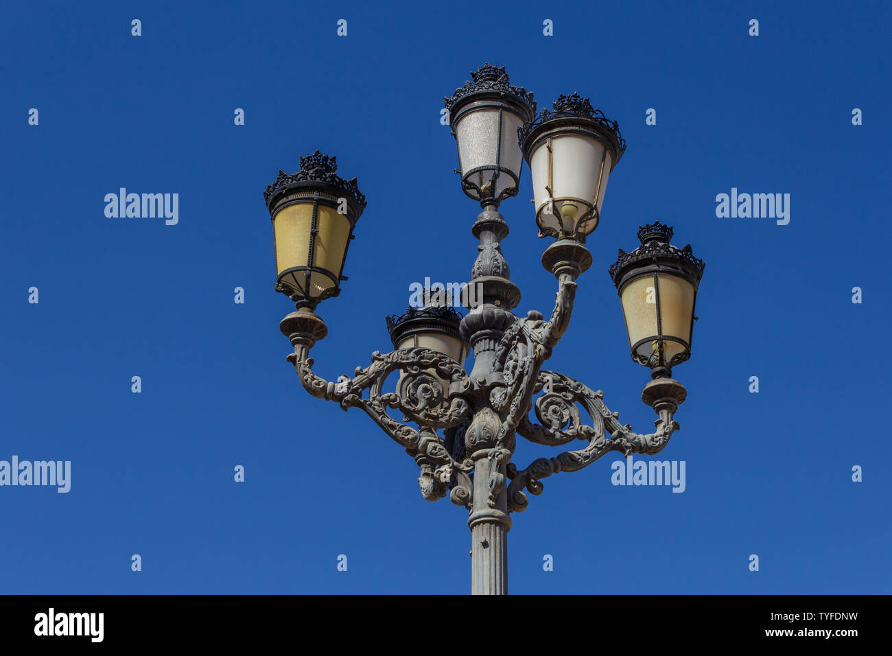 Wrought Iron Street Light High Resolution Stock Photography and Images ...