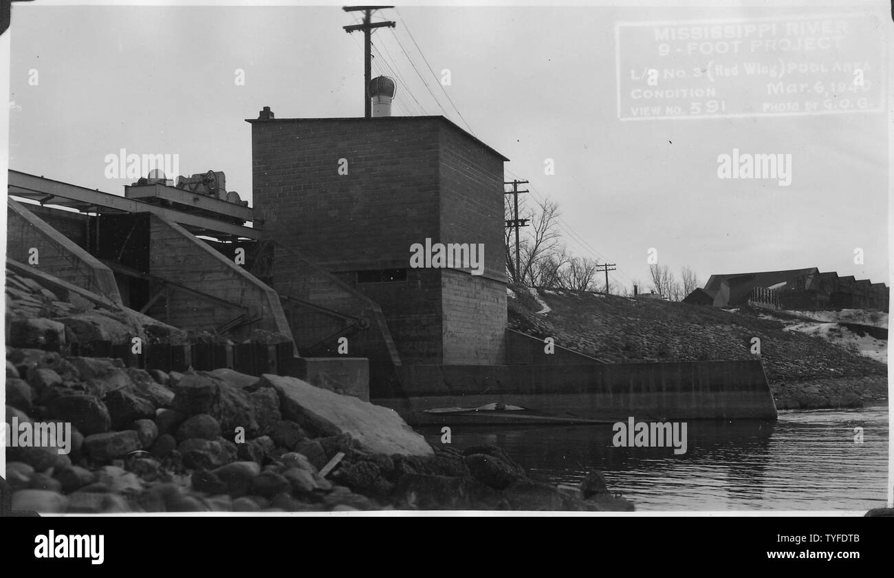Photograph with caption On shore line north of Willow River Power