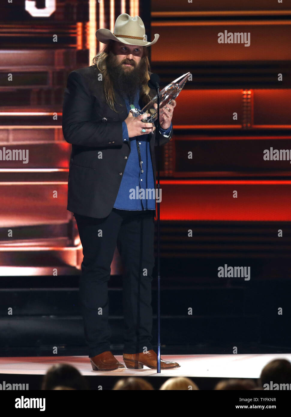 Chris Stapleton wins Male Vocalist of the Year at the 51st Annual ...