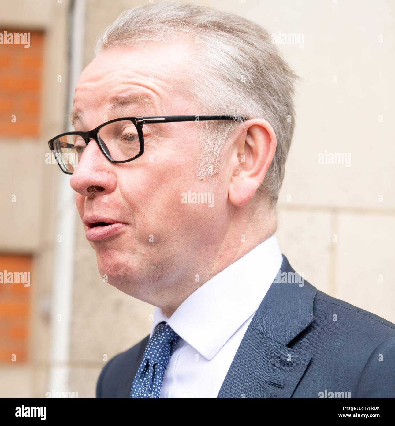 London, UK. 26th June 2019. The Time is now Climate Change mass lobby of MP's  Michael Gove MP Credit Ian Davidson/Alamy Live News Stock Photo