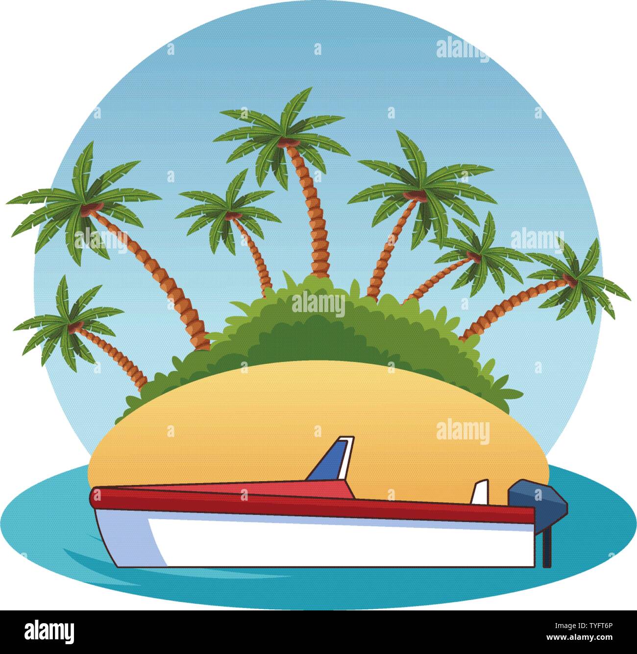 Docked in the Stock Vector Images - Alamy