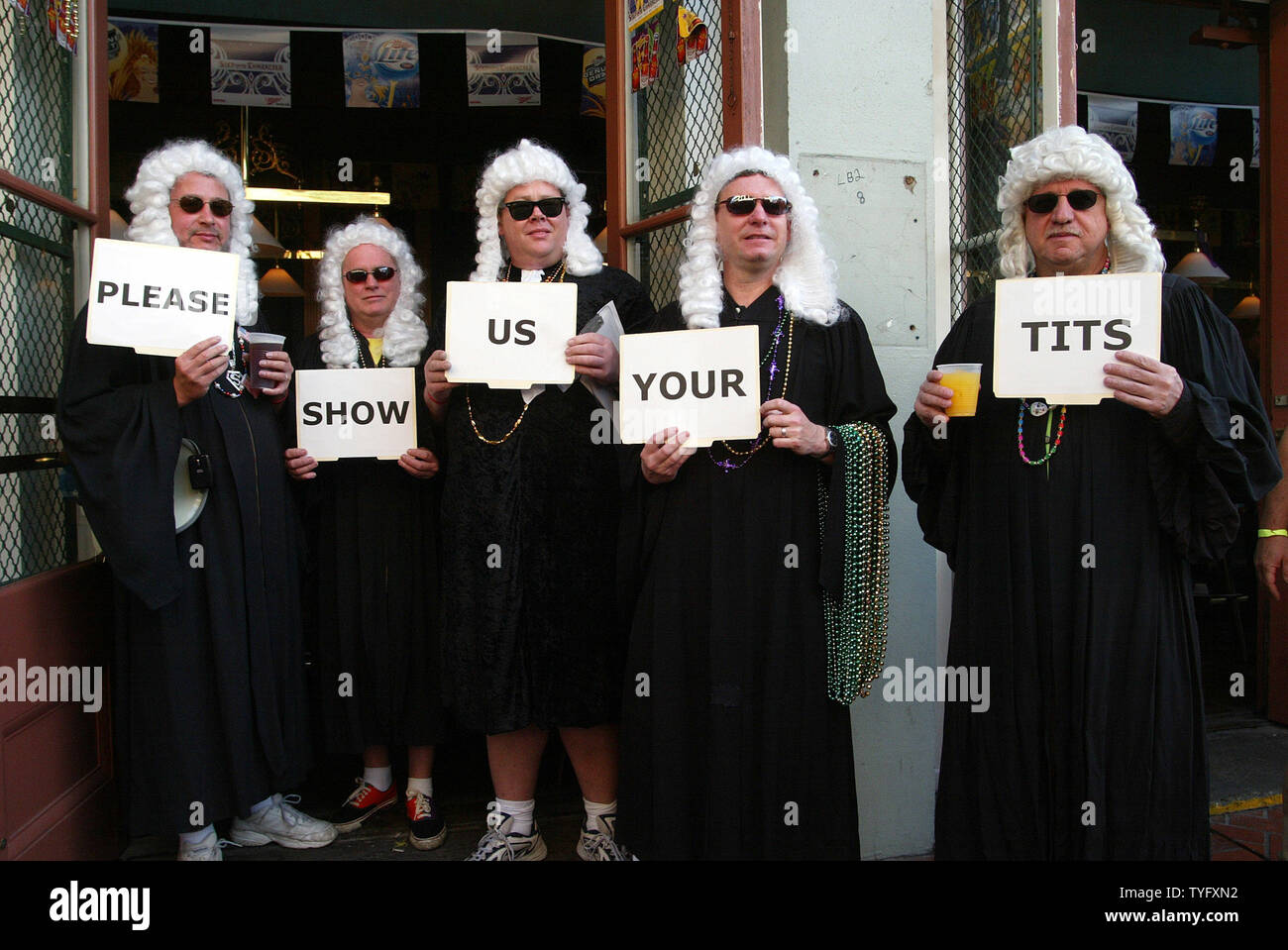 Bourbon street fat tuesday mardi hi-res stock photography and images - Alamy