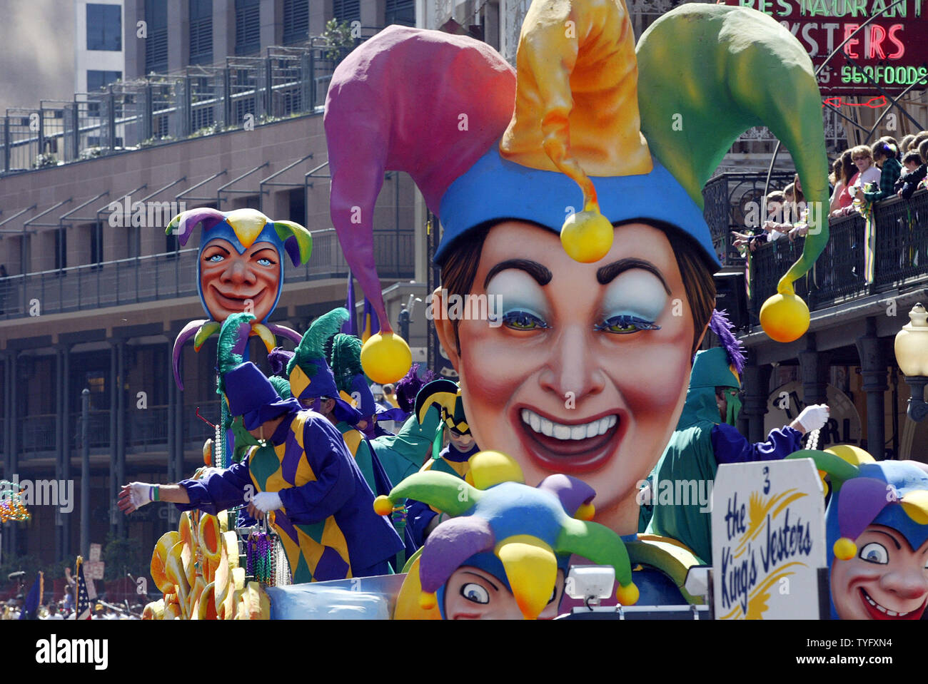mardi gras parades on canal street