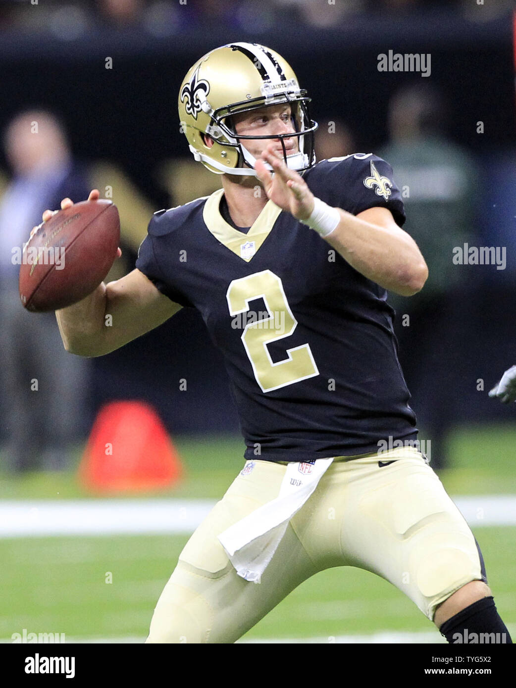 Ryan Nassib throws a TD while being rushed by his brother