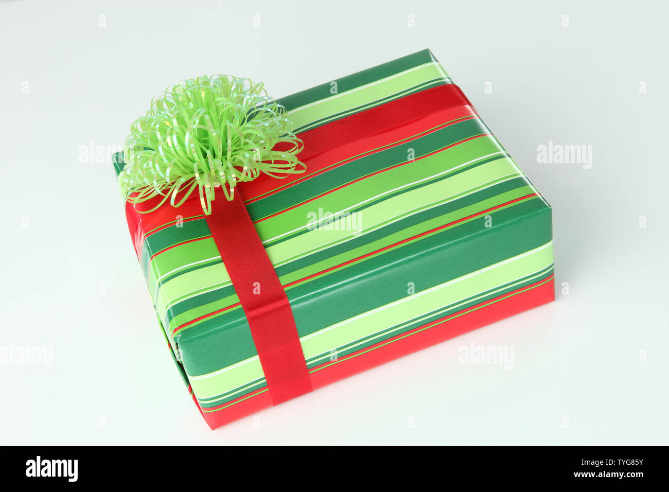 Close up of a gift box Stock Photo