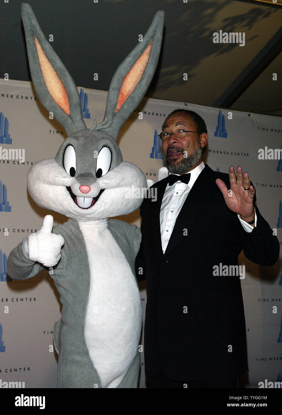 Richard Parsons, Chairman and CEO of Time Warner, poses for pictures