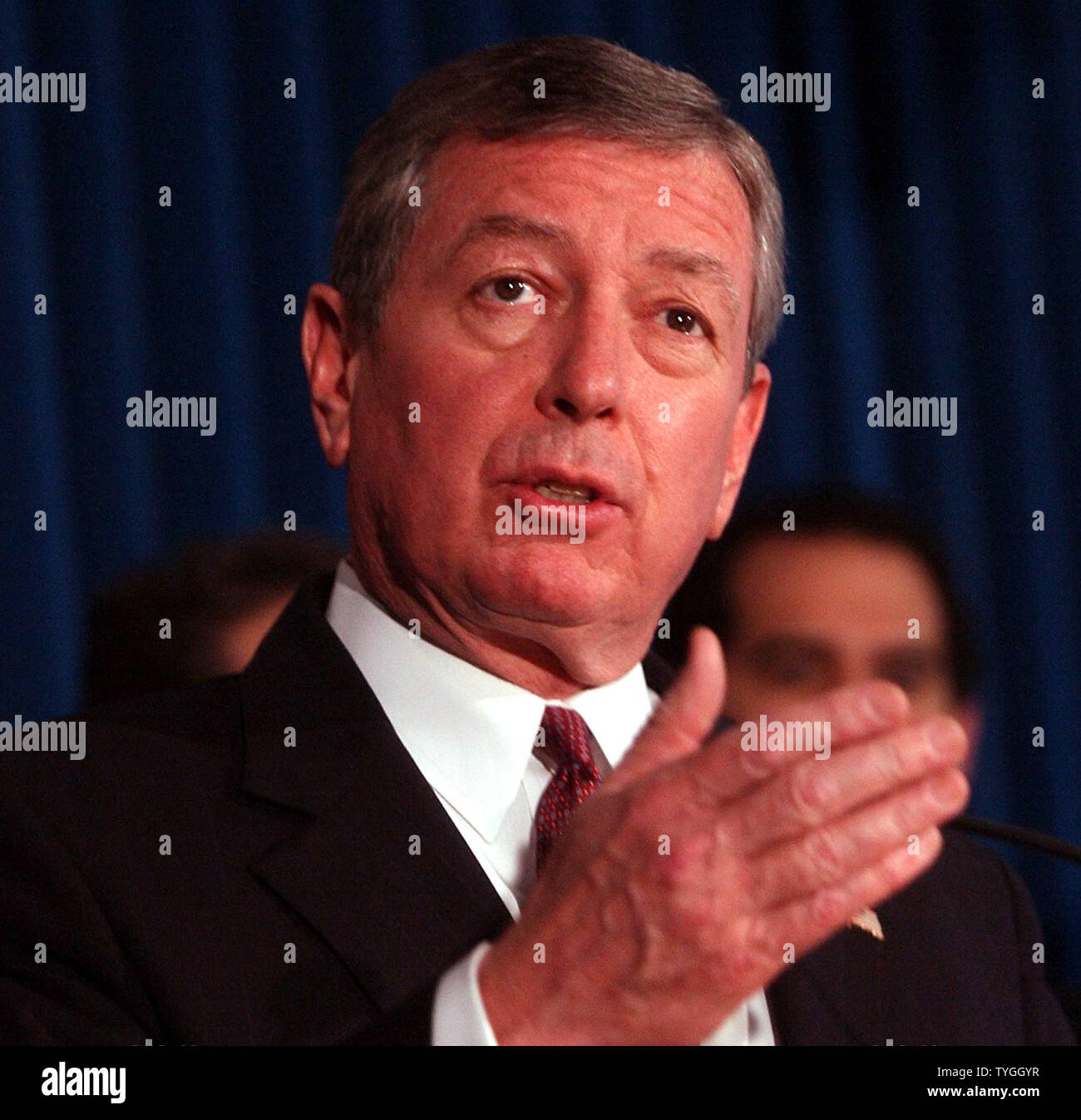U s attorney general john ashcroft hires stock photography and images