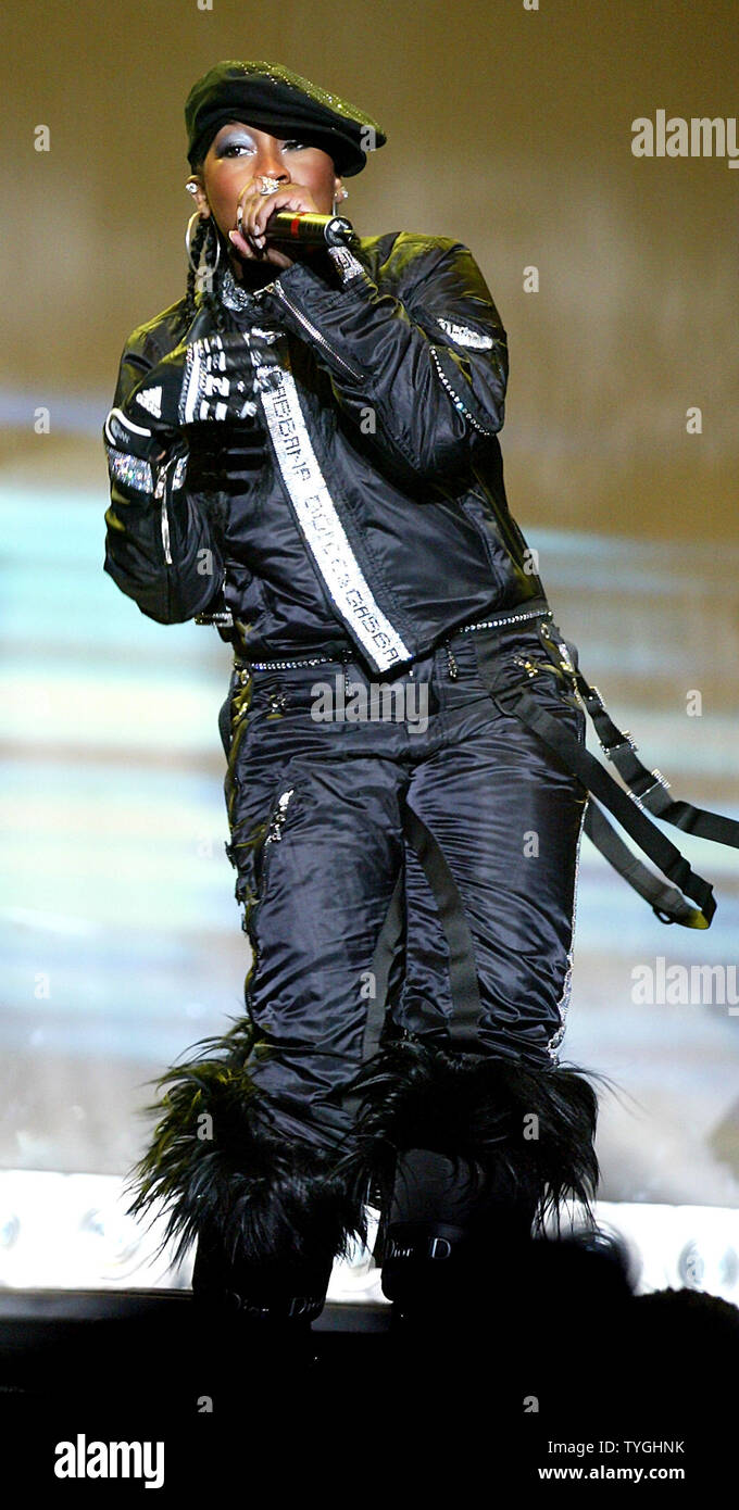 Missy Elliott performs at the Verizon Ladies First Concert at Madison